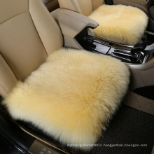 Real Lambskin Fur Car Seat Cushion